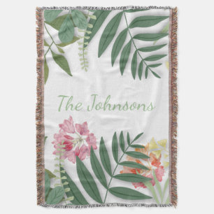 Tropische Floral Deken