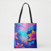 Tropische Floral Draagtas (Voorkant)