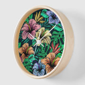 Tropische Floral Heldere kleuren (Hoek)