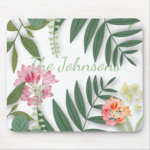 Tropische Floral Muismat