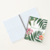 Tropische Floral Notitieboek (Binnen)