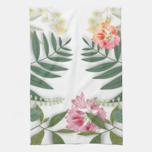 Tropische Floral Theedoek