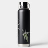 Tropische Floral Waterfles (Achterkant)