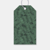 Tropische Floral Wedding Bedankt ID475 Cadeaulabel (Achterkant)