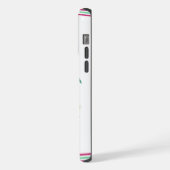 Tropische/Florida roze flamingo iPhone Hoesje (Linkerkant)