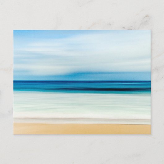 Tropische Florida Sandy Beach, Ocean & Waves Briefkaart (Voorkant)