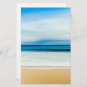 Tropische Florida Sandy Beach, Ocean & Waves Briefpapier (Voorkant / Achterkant)