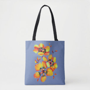 Tropische Flower Bouquet Fashionista Tote Bag