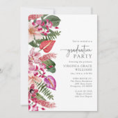 Tropische foto Afstuderen Kaart (Voorkant)