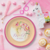 Tropische Freesia 2 Papieren Bordje (Feest)