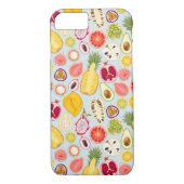 Tropische Fruit Pattern Hoesje-Mate iPhone Case (Achterkant)