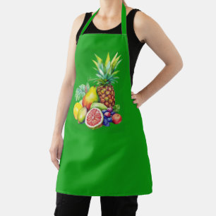 Tropische Fruitcollage Schort