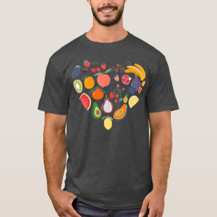 Tropische fruitLover Vegan Vegetarian Healy Prem T-shirt