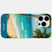 Tropische geblissen Case-Mate iPhone case (Achterkant (horizontaal))