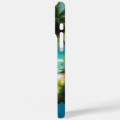 Tropische geblissen Case-Mate iPhone case (Achterkant / Links)