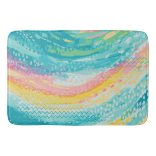 Tropische getijdenpoel dromen badmat