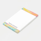 Tropische getijdenpoel dromen post-it® notes (Schuin)