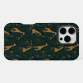 Tropische Giraffe Hangout iPhone Hoesje (Achterkant horizontaal)