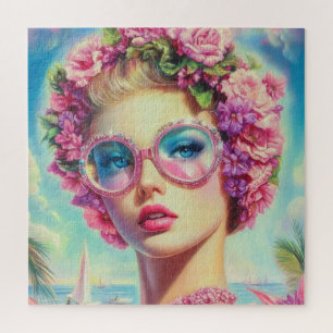 Tropische Glamour Queen Legpuzzel