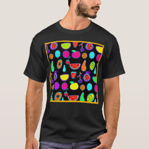 Tropische gloed explosie t-shirt