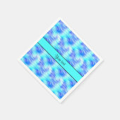 Tropische golven servetten (Hoek)