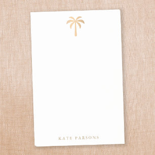 Tropische goudpalm post-it® notes