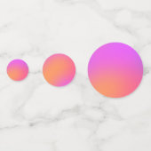 Tropische gradiënt confetti (Voorkanten)