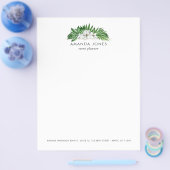 Tropische Greenery Foliage Flyer (Enkel)