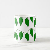 Tropische groene bladeren koffiemok (Center)