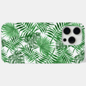 Tropische groene palmboom uit zomerkunst Case-Mate iPhone case (Achterkant (horizontaal))