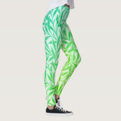 tropische groene wilde bladeren botanisch leggings (Rechts)