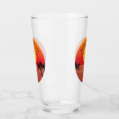 Tropische Halloween Glas (Links)