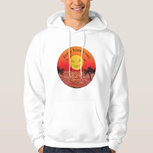 Tropische Halloween Hoodie (Voorkant)