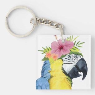 Tropische Halo - Parrot Sleutelhanger