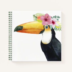 Tropische Halo - Toucan Notitieboek