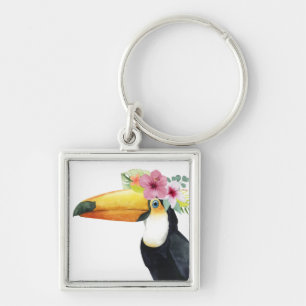 Tropische Halo - Toucan Sleutelhanger