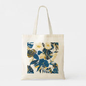 Tropische Hand getrokken: Creatief Naadloos Patroo Tote Bag (Achterkant)