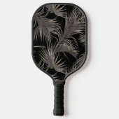Tropische handpalmen met monogram Initialen Pickleball Paddle (Achterkant)