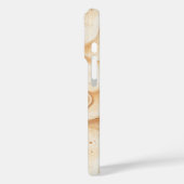 Tropische Harten in het Zandstrand Case-Mate iPhone Case (Achterkant / Links)