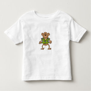 Tropische Hawaiiaanse aap Kinder Shirts