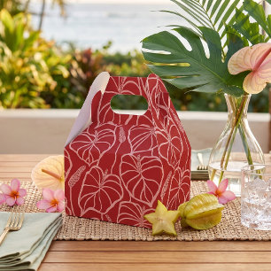 Tropische Hawaiiaanse print Bedankdoosjes