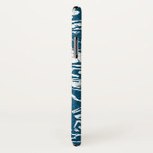 Tropische  Hawaiian Tiki Surfer Case-Mate iPhone Case (Achterkant / rechts)