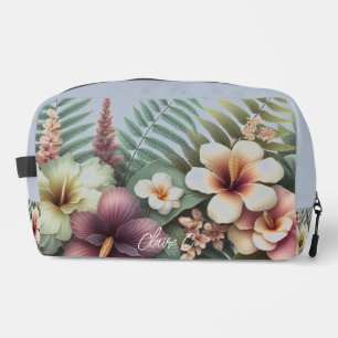 Tropische Hibiscus Bloemen Accessoire Pouch Toilettasje