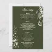 Tropische hibiscus boho pastel Bachelorette Kaart (Achterkant)