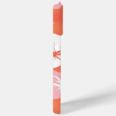 Tropische hibiscus gepersonaliseerd monogram Case-Mate iPhone case (Achterkant / Rechts)