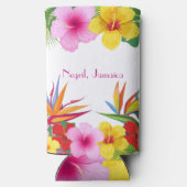 Tropische Hibiscus Strand Bruidsfeest (Achterkant)