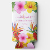 Tropische Hibiscus Strand Bruidsfeest (Voorkant)