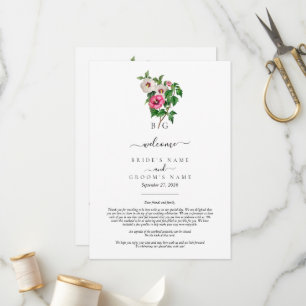 Tropische Hibiscus Zomer Bruiloft Route Programma