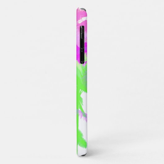 Tropische hittegolf Neon Hawaiian Palm Trees Case-Mate iPhone Case (Achterkant/links)