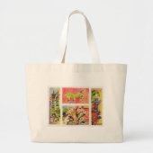 Tropische Honduras-tas Grote Tote Bag (Voorkant)